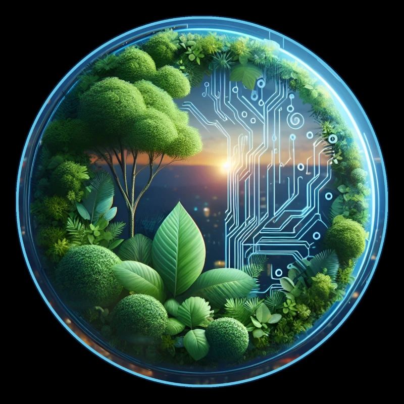 Nachhaltige Bio-Tech Fusion Kreislauf