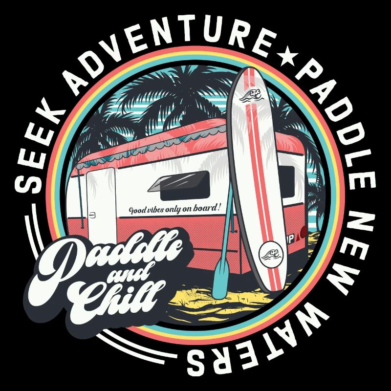 Seek adventure paddle new waters