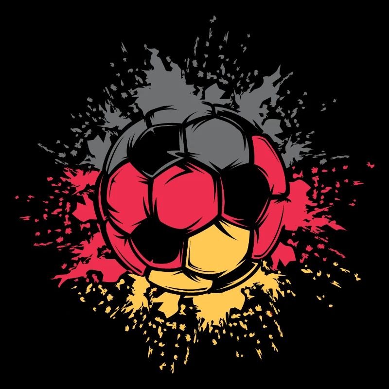 Soccer Color Explosion Germany Team Player