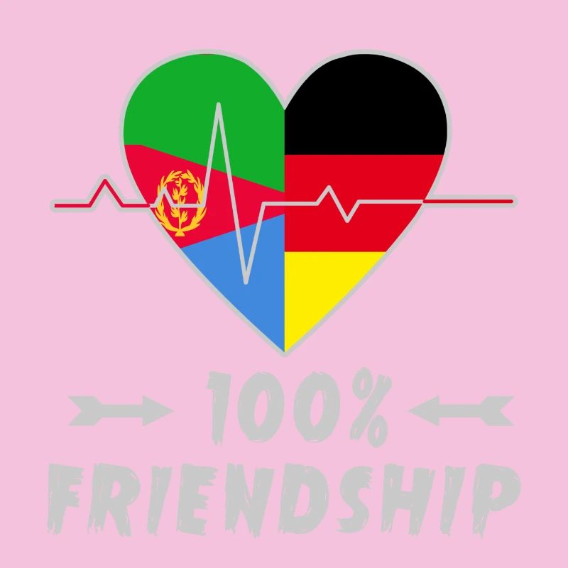 Eritrea und Deutschland 100% Freundschaft