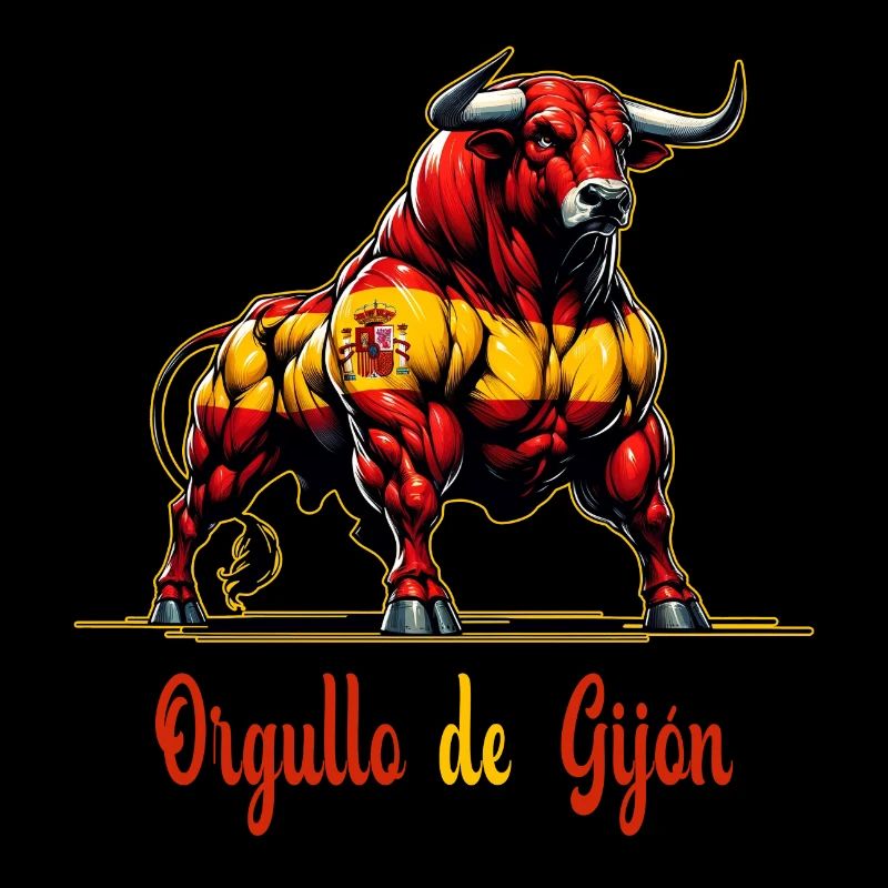 The Pride Gijón flag design