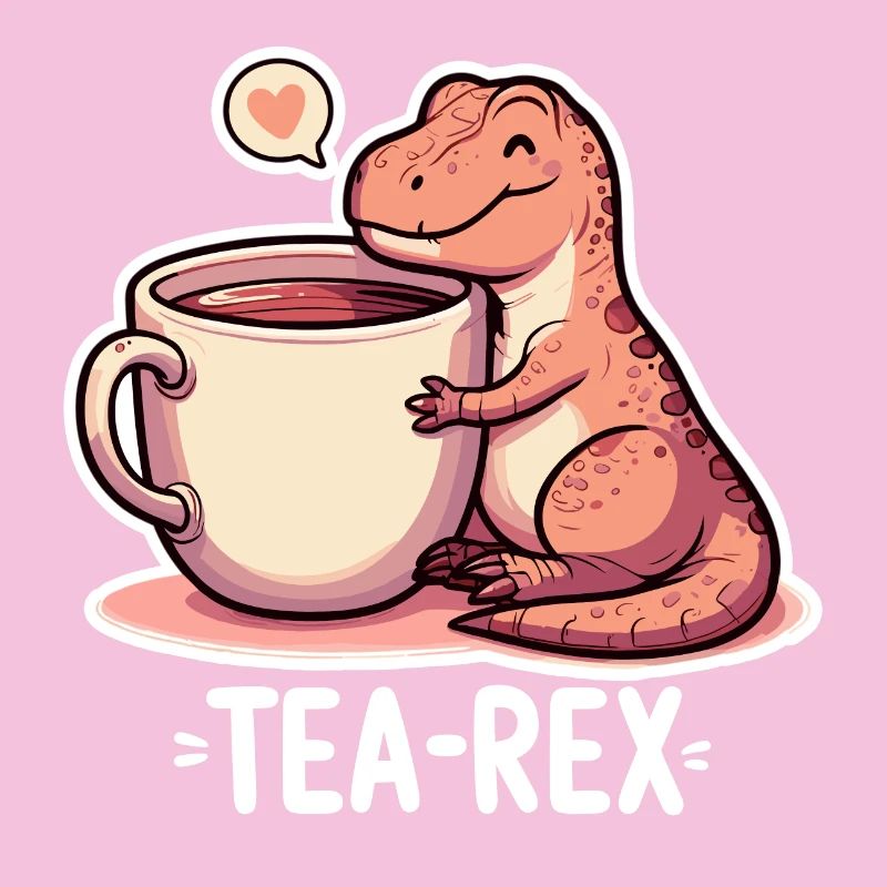 Tee Rex Tee-Rex Teetrinker Geschenk