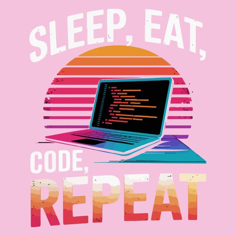 Sleep Eat Code Repeat Gift Programmer Developer