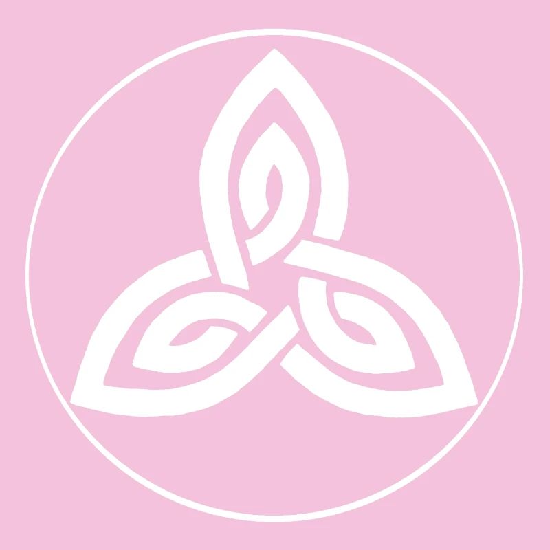 Fleur celte blanche