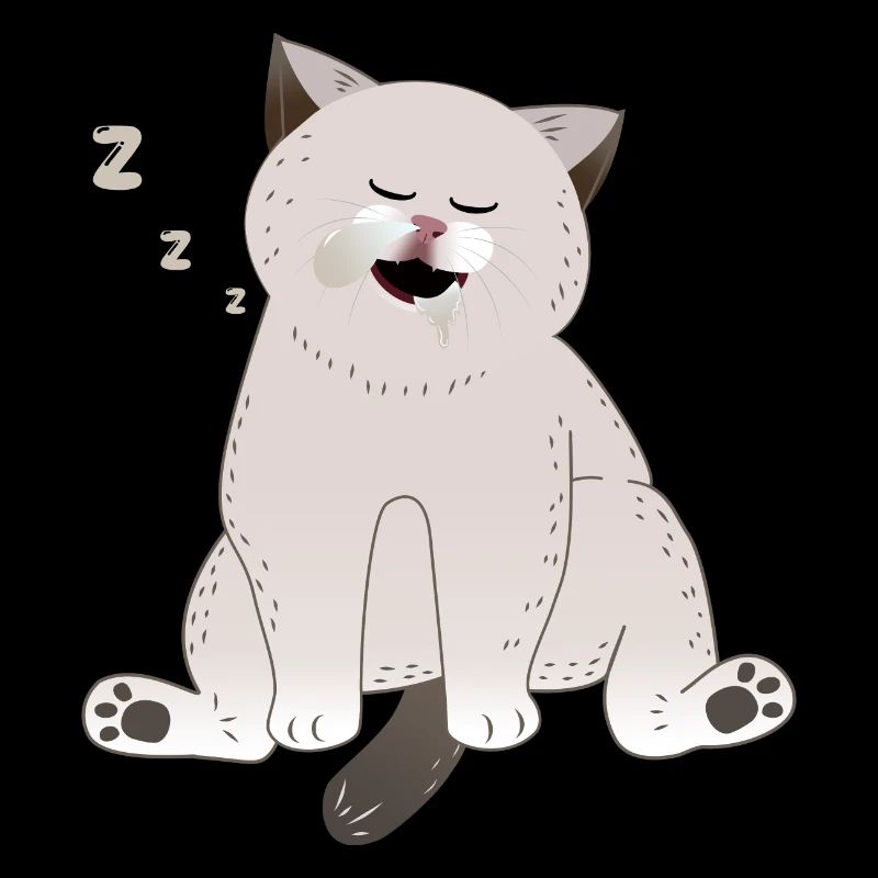 schlafende Katze