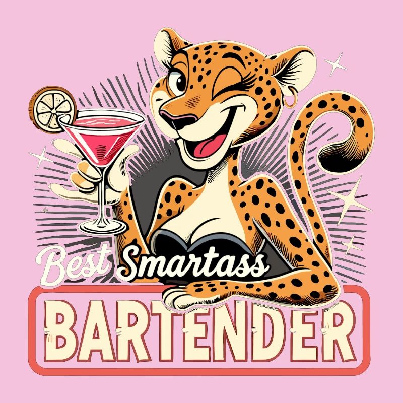 Barman Barman Léopard Léopard Cadeau