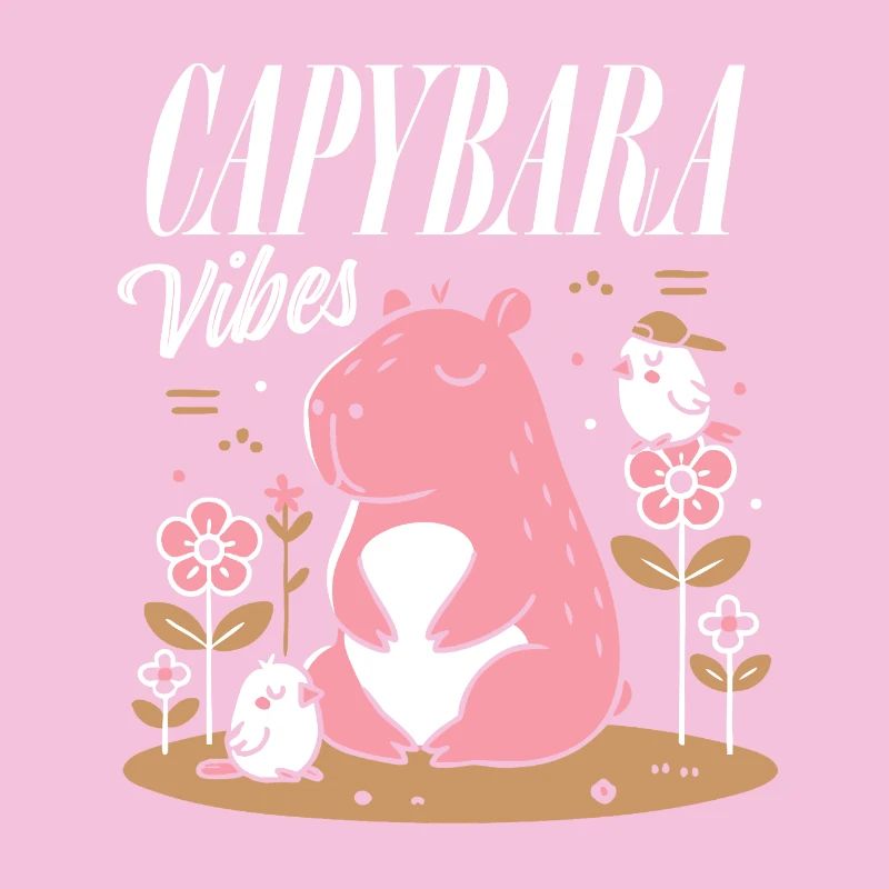 Ambiance détendue de Capybara