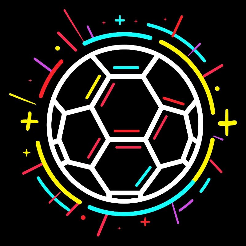 Fußball Ball Zeichnung