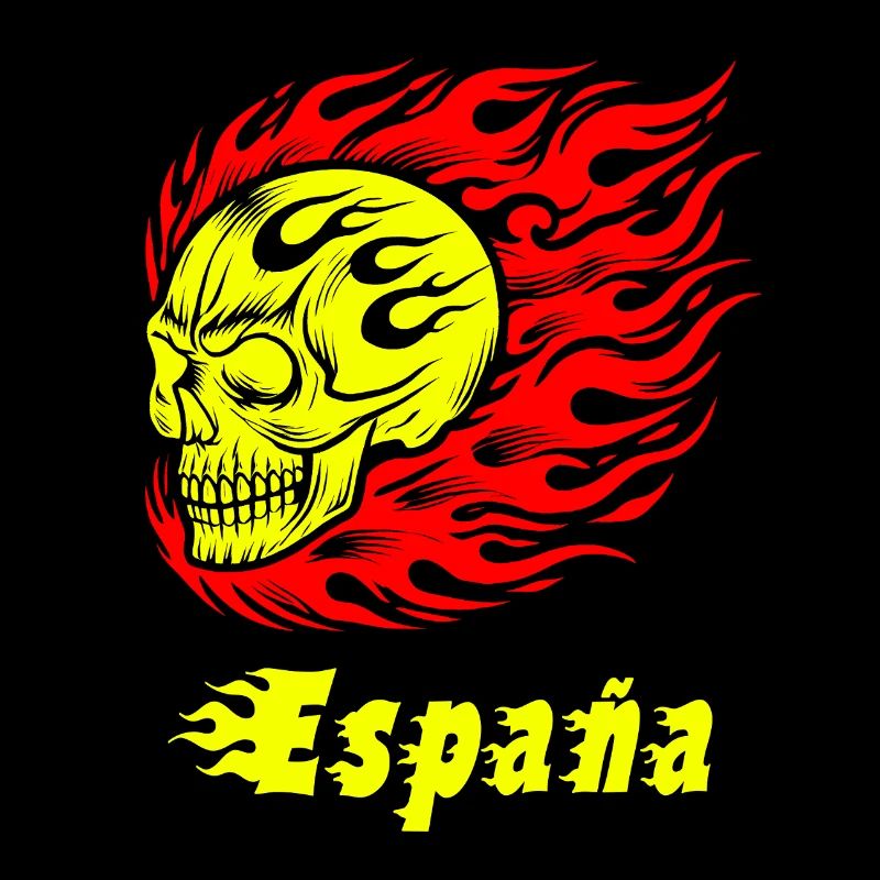 Spanein Skull Design