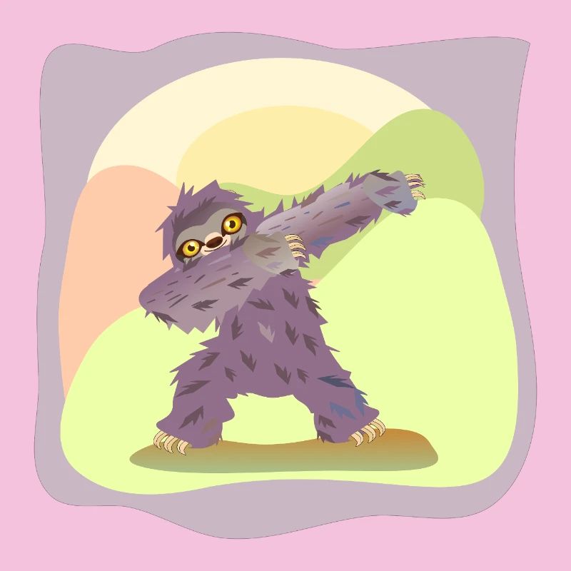 DABBING DANCING DANCING SLOTH