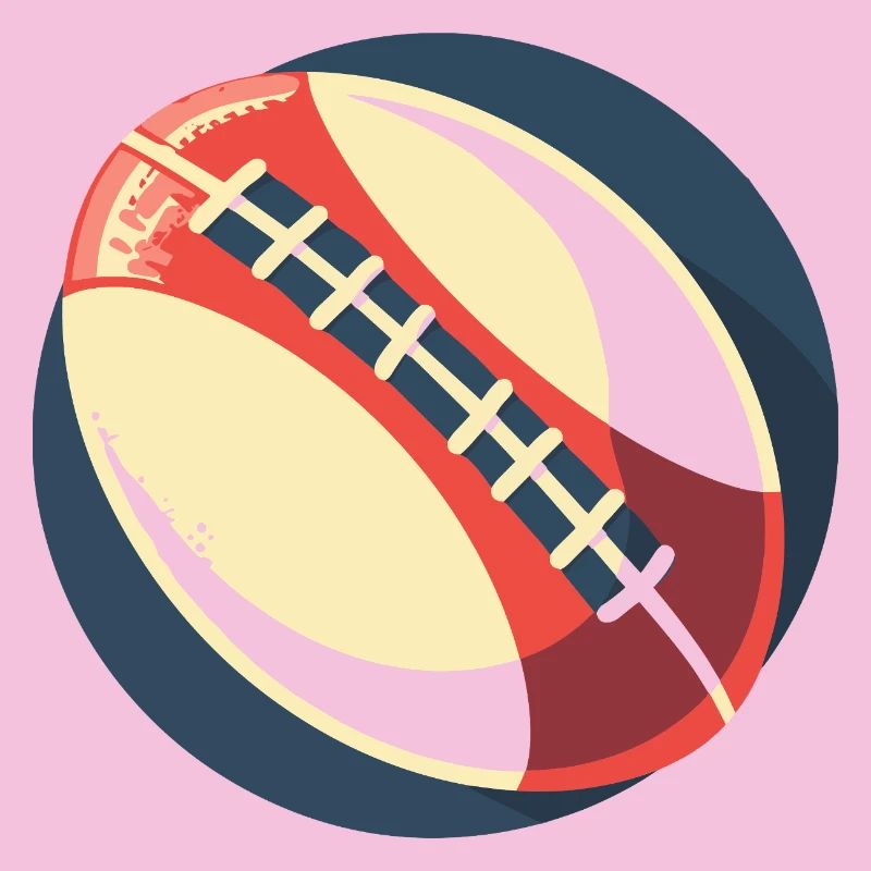 Rugby Ball Grafik