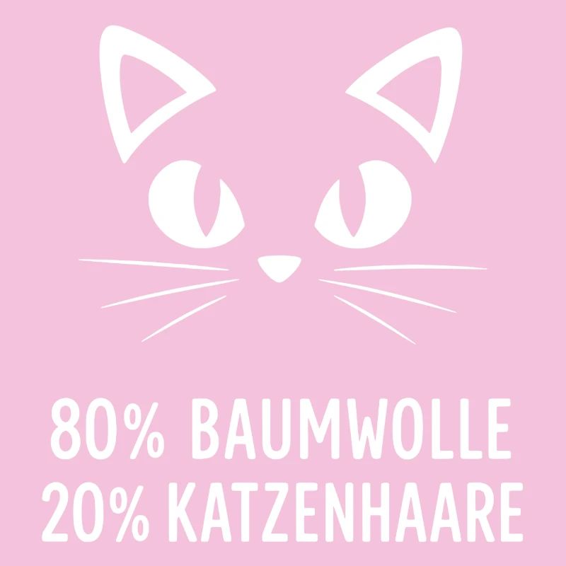 80 % coton 20 % poils de chat