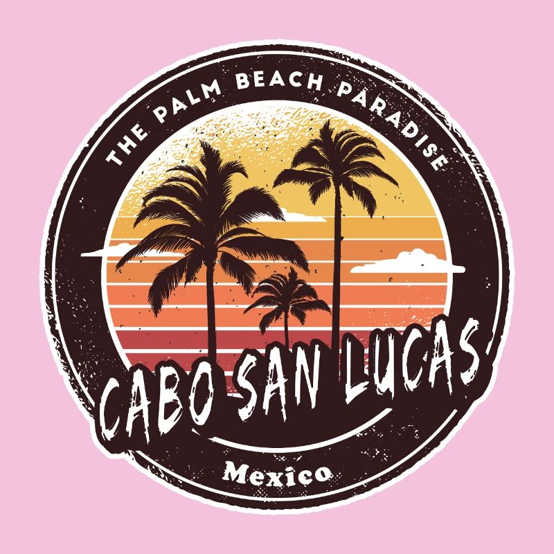 Cabo San Lucas Mexico Palm Trees Beach Design