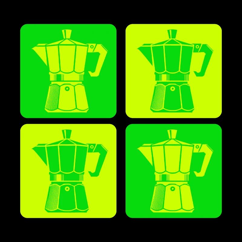 Retro Espresso Maker Pop Art