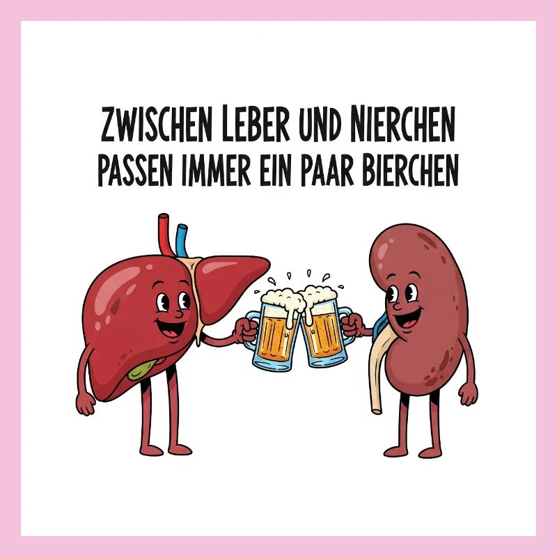 Prost, Leber und Niere! – Ein Bierchen geht immer