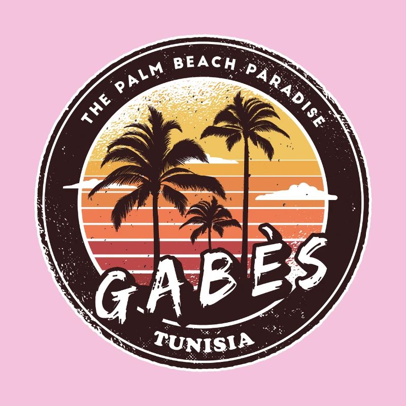 Gabès Tuneisen Palm Tree Design