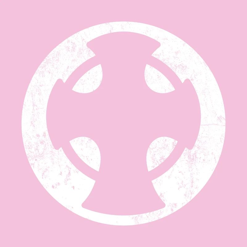 Novgorod cross white circle illustration