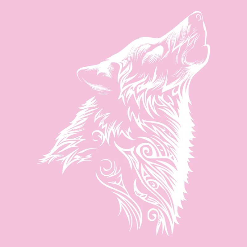 Wolf Tribal Wolf Head Tattoo