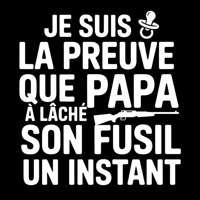 Papa ließ seinen Gewehrbeweis fallen