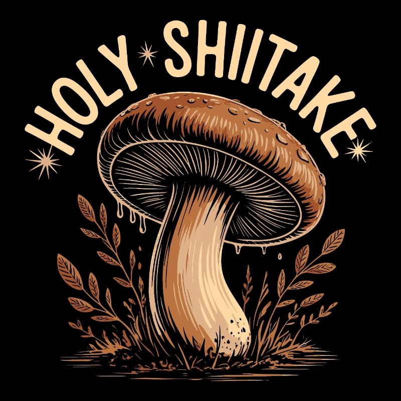 Champignon Shiitake sacré - Drôle de dicton
