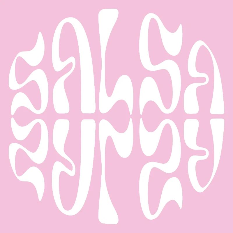 Salsa Pulse Circular Typography