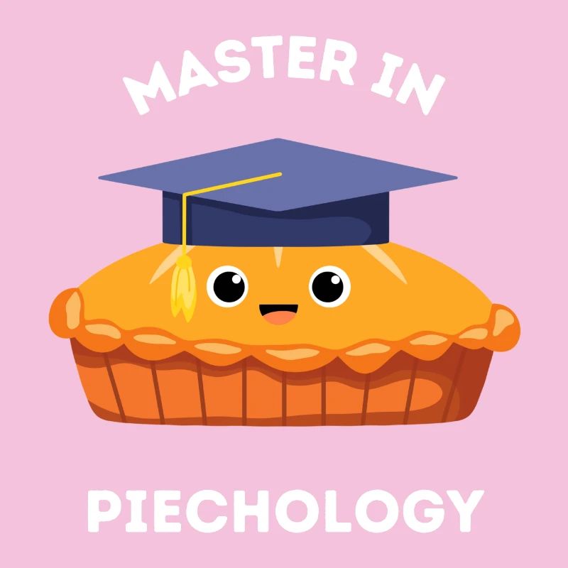 Master in Piechology – Funny Graduation Pun
