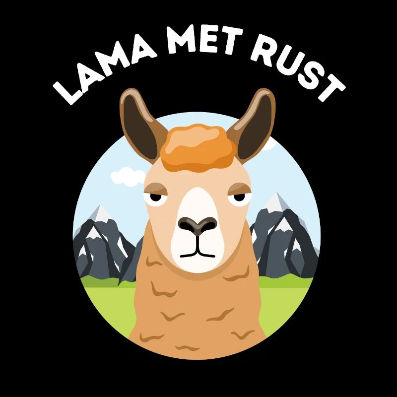 Llama at Rest – Funny pun
