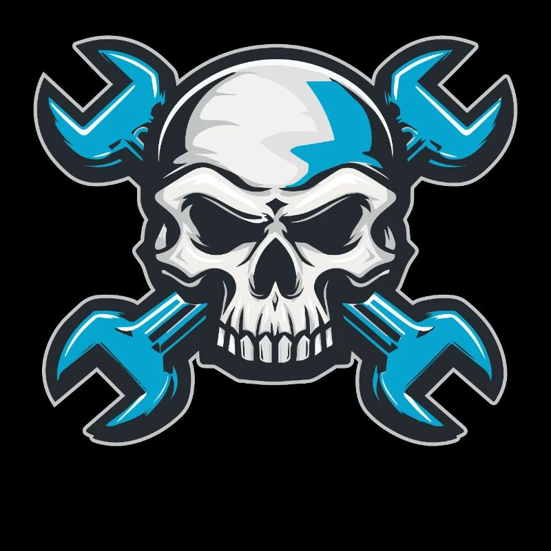 Mechanic's skull