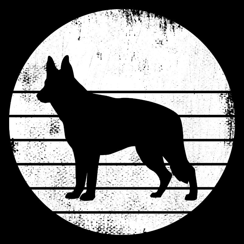 Deutscher Schäferhund Zeichnung