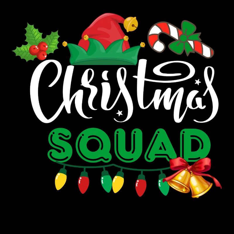 christmas squad. marry christmas