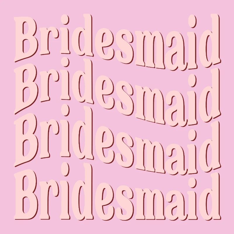 BRIDESMAID WEDDING WAVE