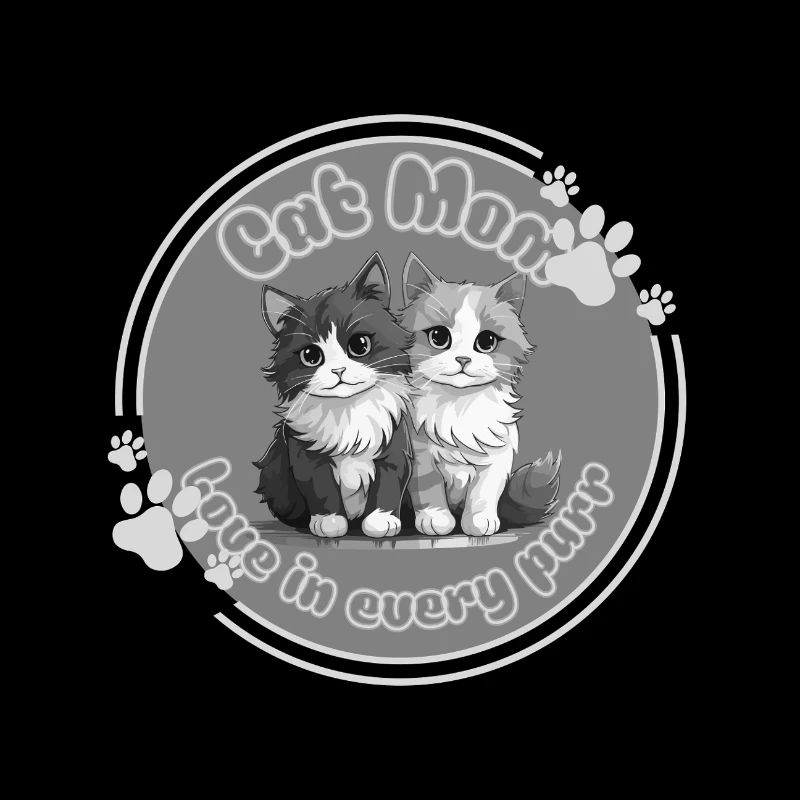 Maman chat – L’amour dans chaque ronronnement