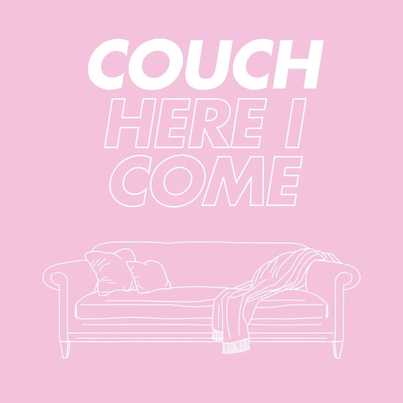 Couch Here I Come – Minimalist Chill Design