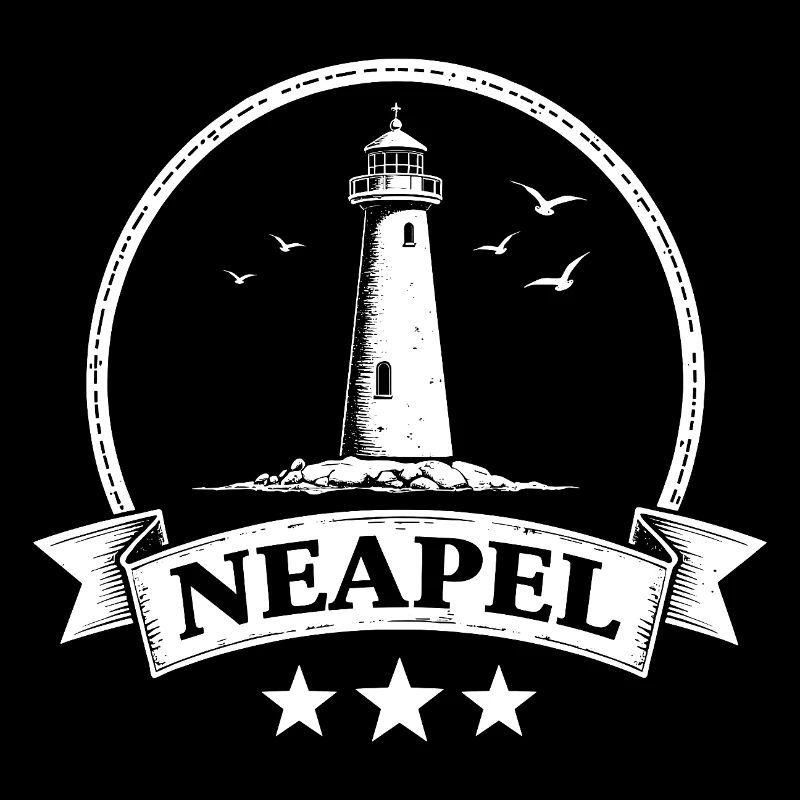 Phare de Naples Italie Point de repère