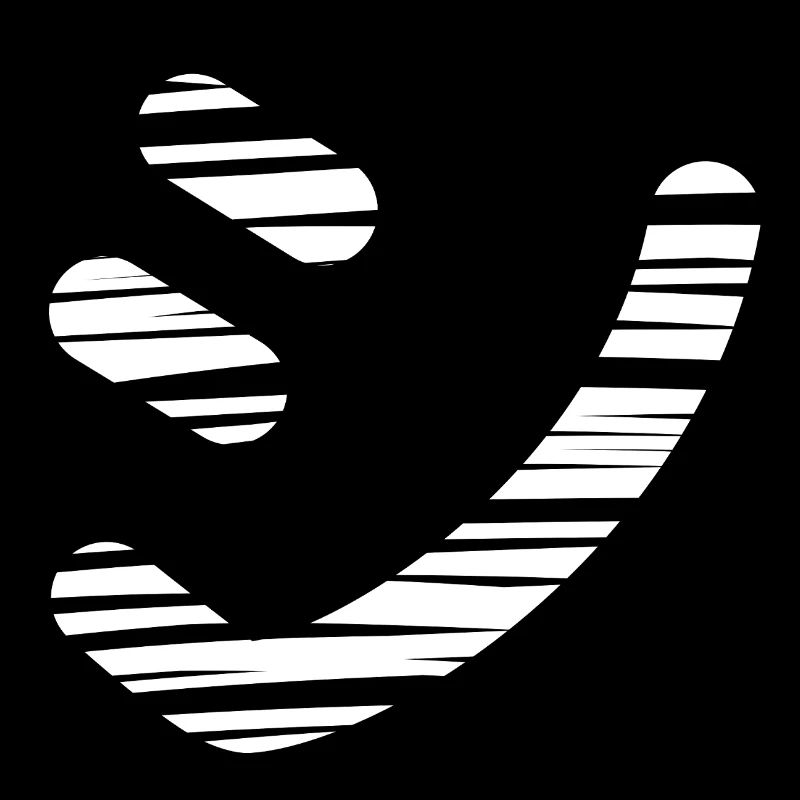 Japanischer Text 'シ' (Shi)- Pinsel