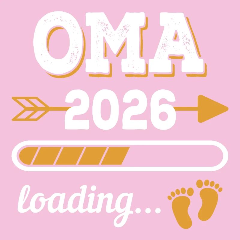 Oma 2026 Loading Zukünftige Großmutter Geschenk