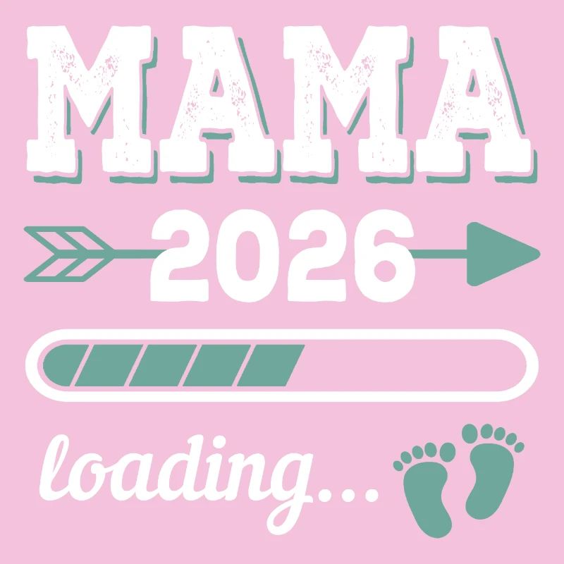 Maman 2026 Loading Idée cadeau pour maman enceinte