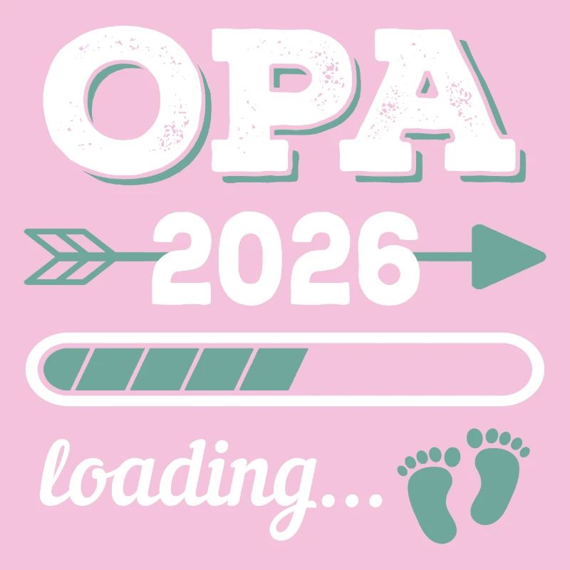 Opa 2026 Loading Werdender Großater Geschenkidee