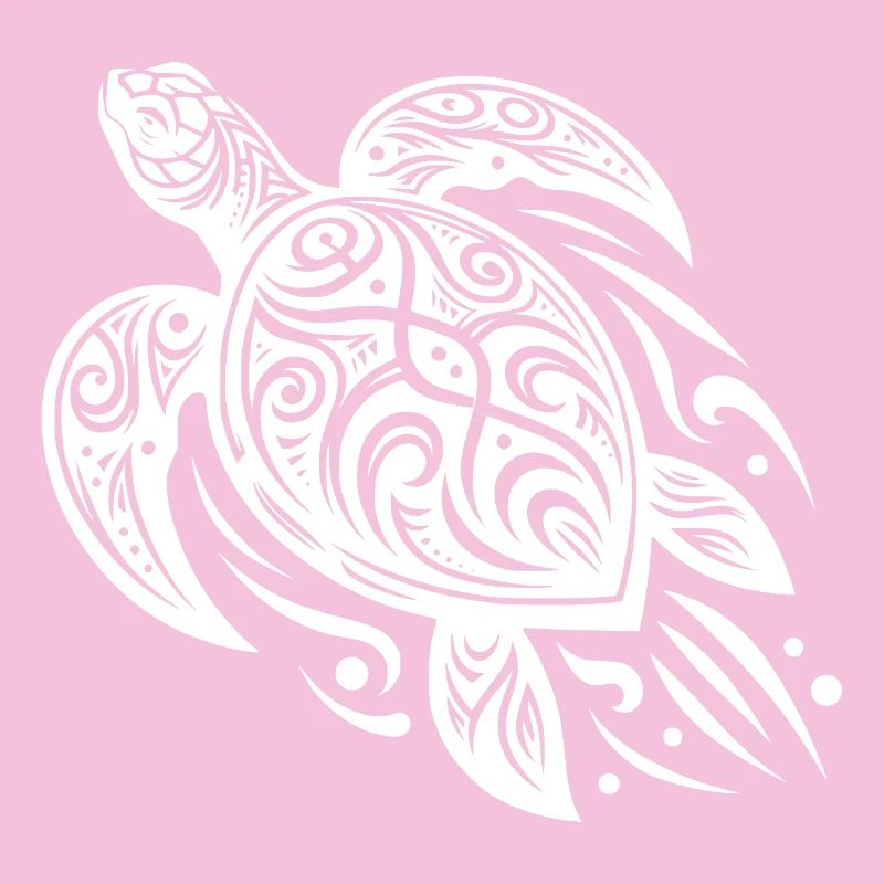 Tradition meets modern turtle tattoo