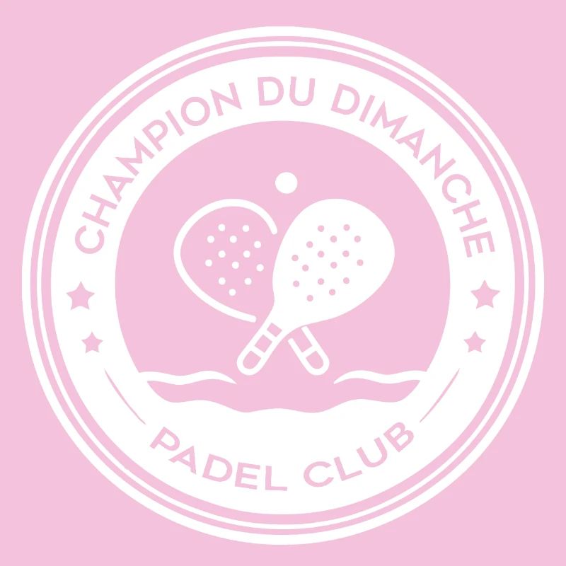 Champion Du Dimanche Padel Badge