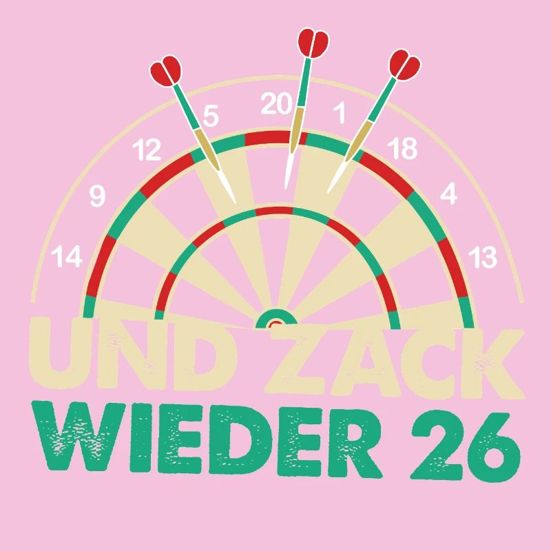 And Zack Again 26 Dartboard Design