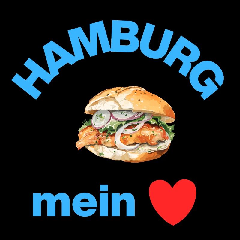 Hambourg ❤️, Fish Rolls Love ! Fischkopp