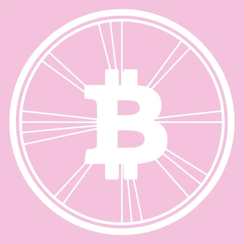 Bitcoin Logo Modern Wireframe Crypto