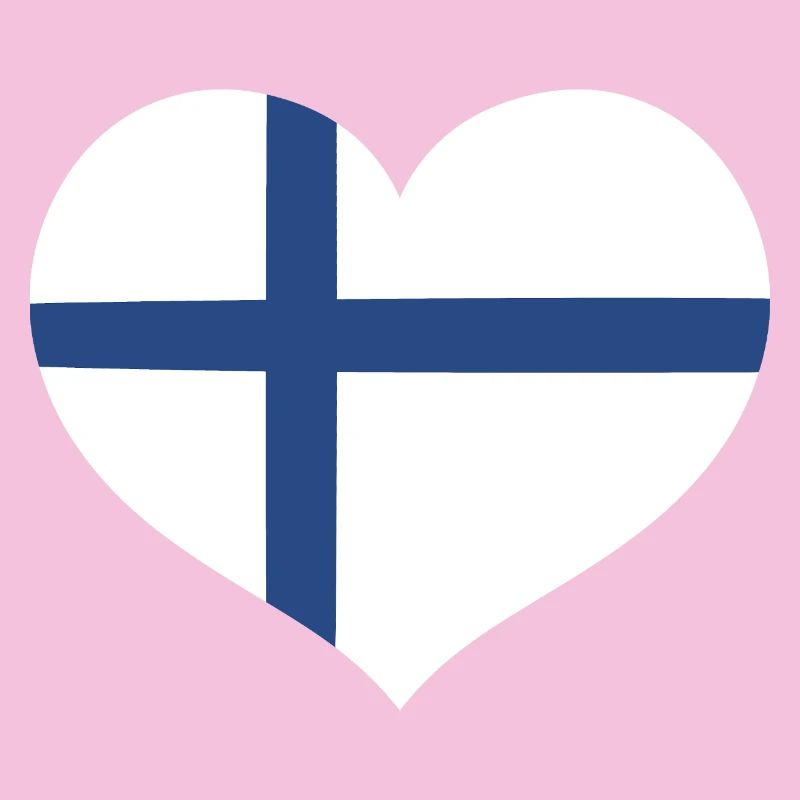 Finnlands Flaggenherz