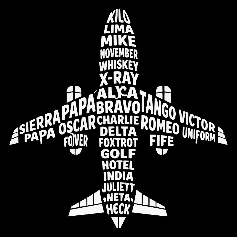 NATO Alphabet Airplane