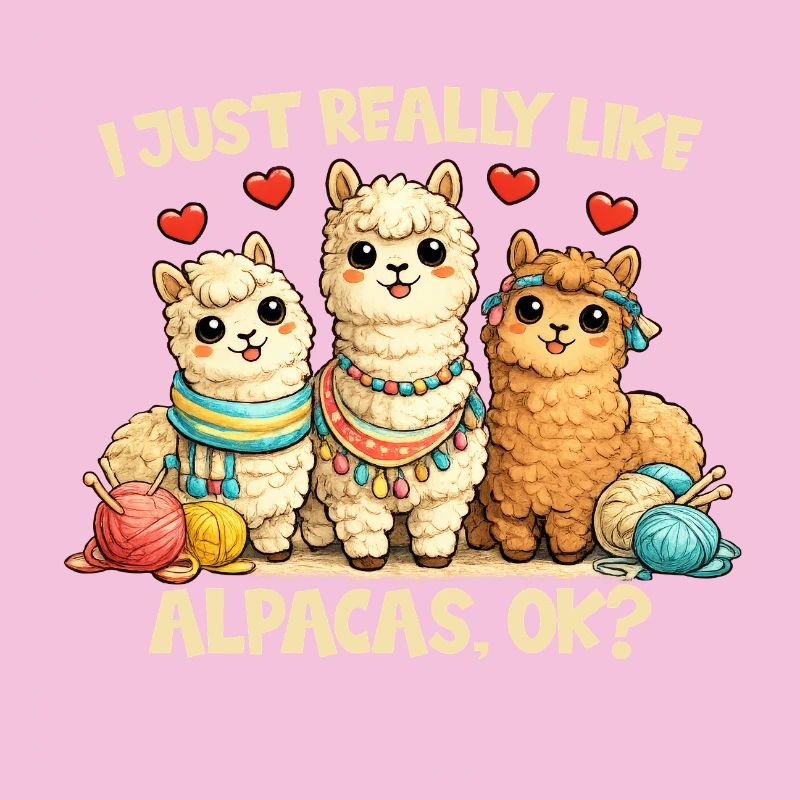 I just like alpacas very much – sweets,