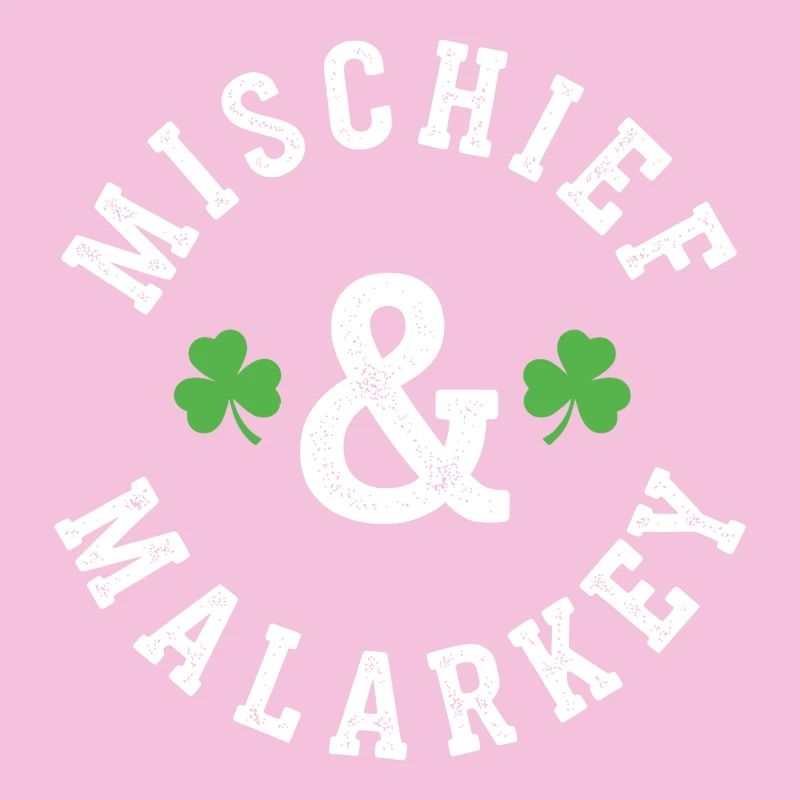 Mischief & Malarkey Shamrock Logo