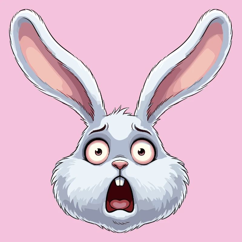 Illustration de bande dessinée de Shock Bunny