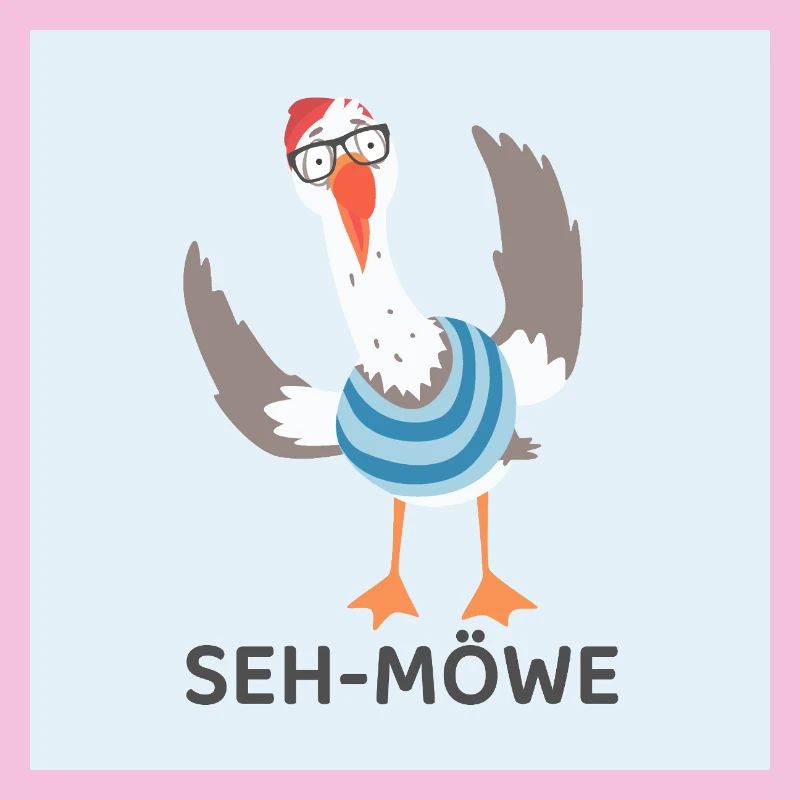 SEH-MÖWE – Mouette drôle