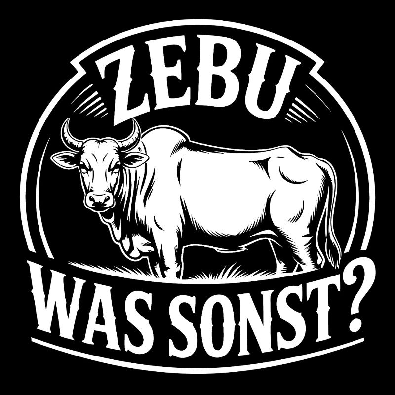 Zebu What else? Round badge